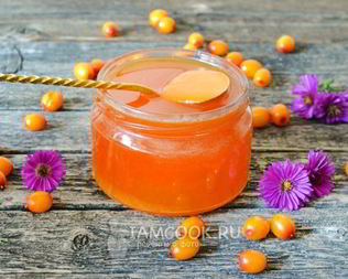 Желе из облепихи на зиму без варки