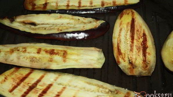 антипасти из баклажана, сладкого перца и помидора