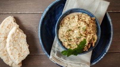 Бабагануш из баклажанов