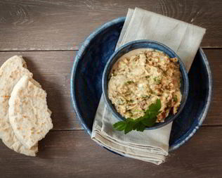 Бабагануш из баклажанов