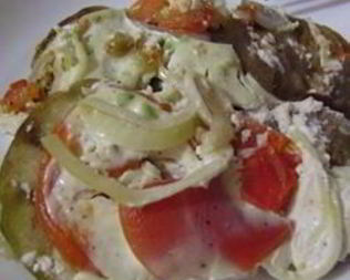 Баклажан в сметане