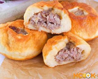 Беляши с мясом