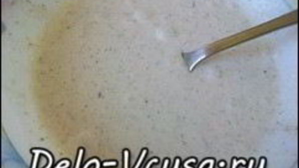 бендерики со сметаной и чесноком запеченные в духовке