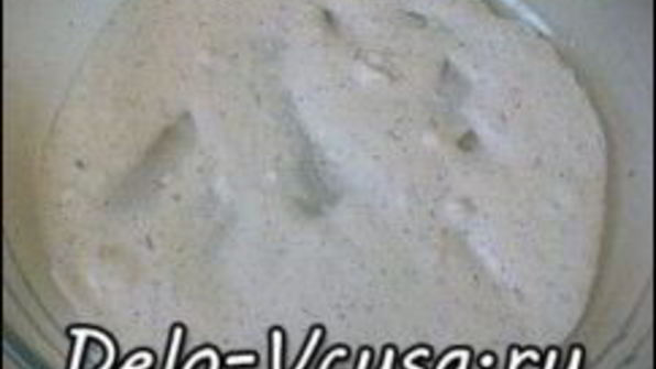 бендерики со сметаной и чесноком запеченные в духовке