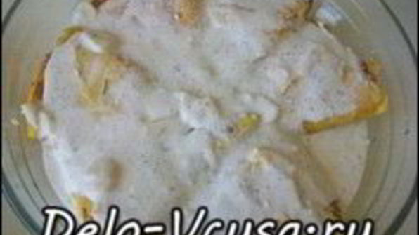 бендерики со сметаной и чесноком запеченные в духовке