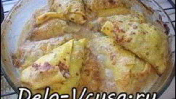 бендерики со сметаной и чесноком запеченные в духовке