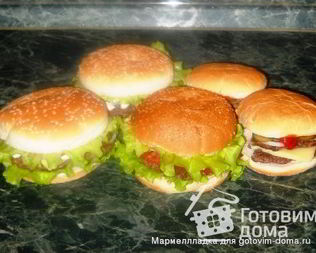 Домашние бургеры