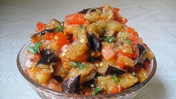 бутерброд с баклажанами