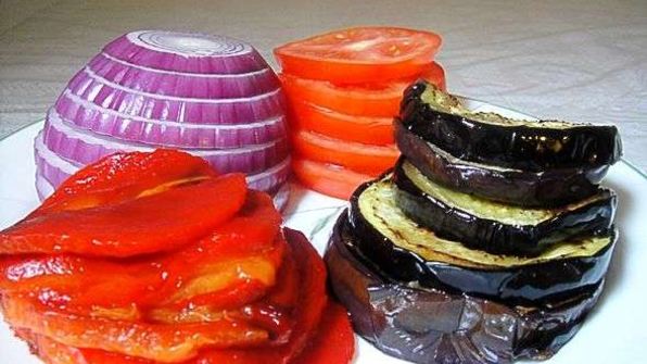 бутерброд с баклажанами