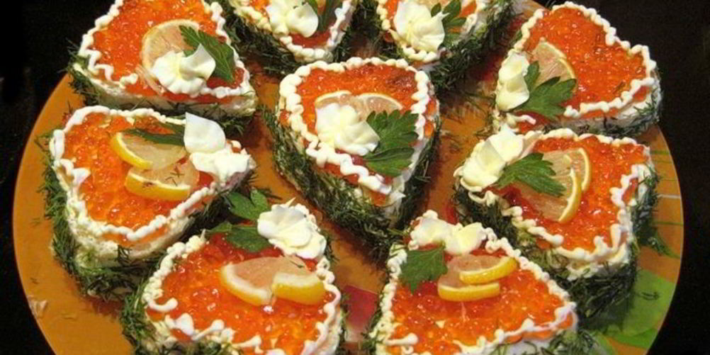 Рецепт бутерброд с рыбной икрой