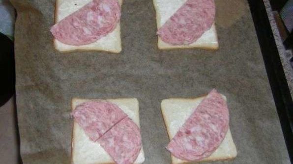 бутерброд с яйцом