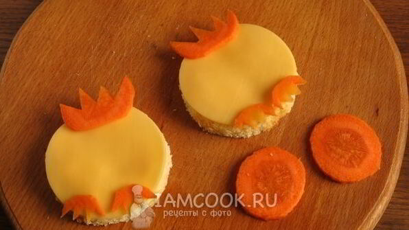 бутерброд сырный детский