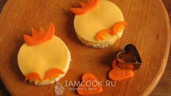 бутерброд сырный детский