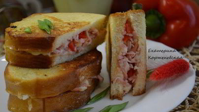 Бутерброд в кляре