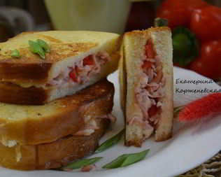 Бутерброд в кляре