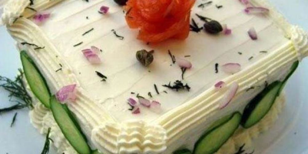 Рецепт бутербродный торт