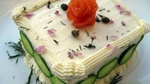 бутербродный торт