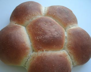 Бутербродные булочки Ромашки