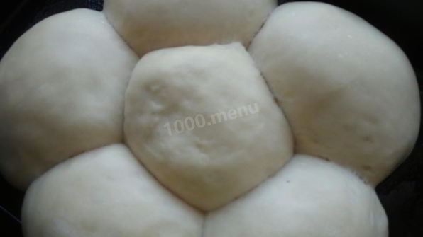 бутербродные булочки ромашки