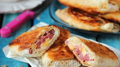 Бутерброды из лаваша