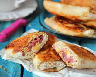 Бутерброды из лаваша