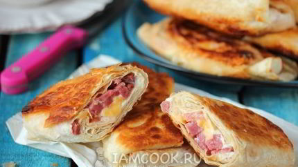 Бутерброды из лаваша