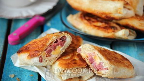 бутерброды из лаваша