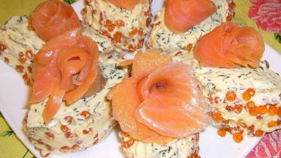 Бутерброды к празднику