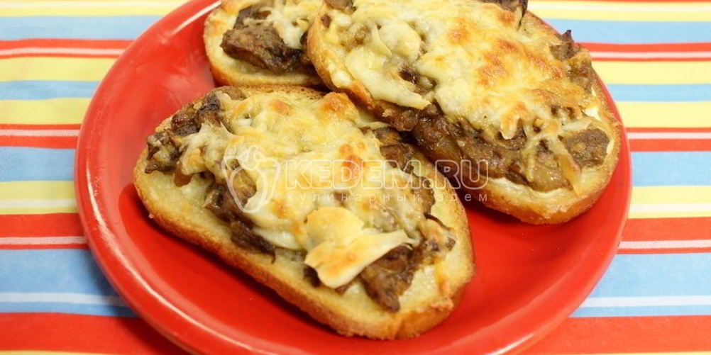 Рецепт бутерброды осенний завтрак