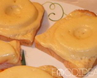 Бутерброды с ананасом