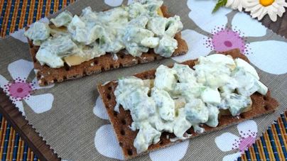 Бутерброды с хлебцами