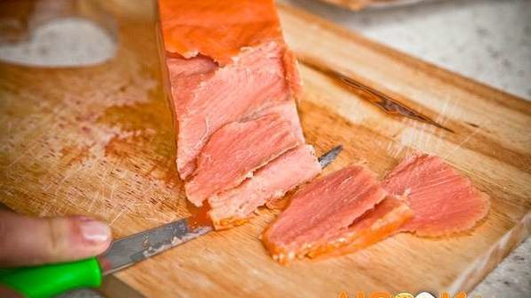 бутерброды с красной рыбой