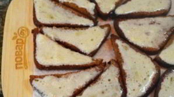 бутерброды со шпротами и копченой семгой