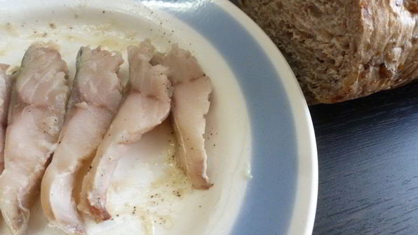 бутерброды со скумбрией и яблоками