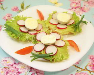 Бутерброды Цветочки