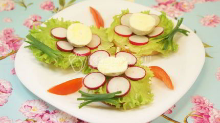 Бутерброды Цветочки