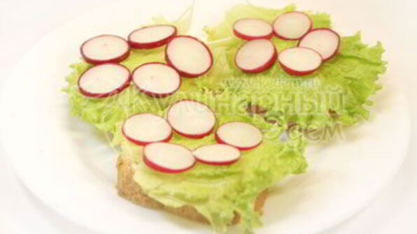 бутерброды цветочки