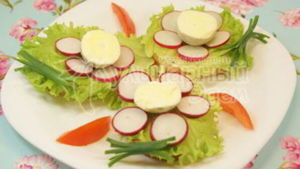 бутерброды цветочки