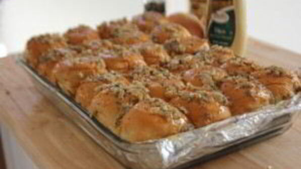 горячие бутерброды на праздничный стол