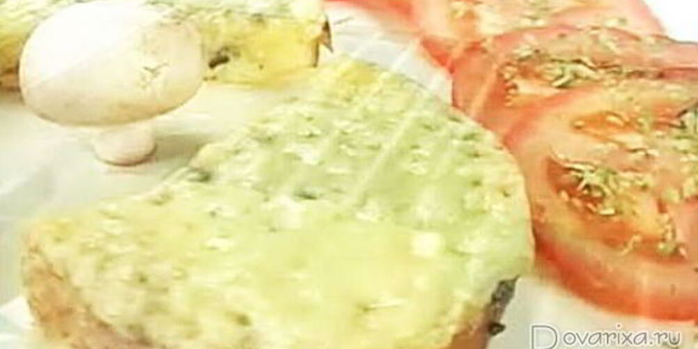 Рецепт горячие бутерброды с анчоусным маслом