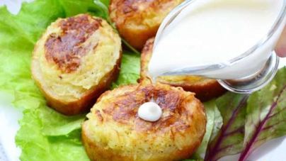 Горячие бутерброды с картошкой