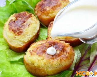 Горячие бутерброды с картошкой