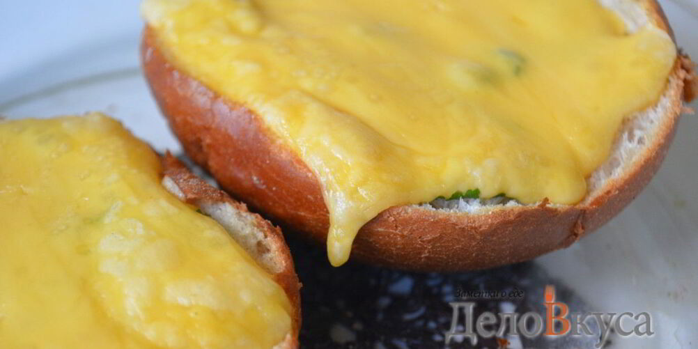 Рецепт горячие бутерброды с сыром