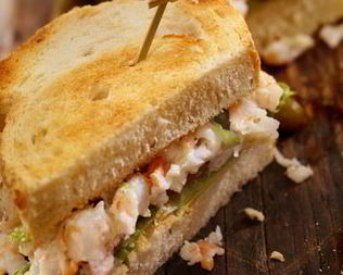 Горячие бутерброды с творогом