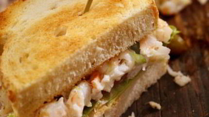 Горячие бутерброды с творогом