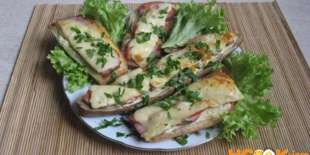 Рецепт горячие бутерброды в духовке