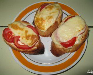 Горячие бутерброды в микроволновке