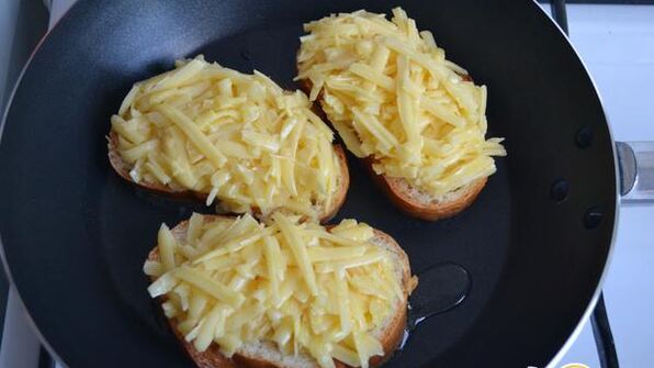 горячий бутерброд с сыром