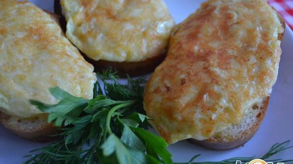 горячий бутерброд с сыром