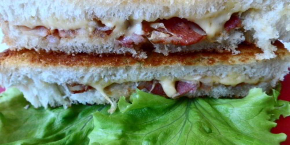 Рецепт горячий бутерброд